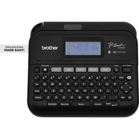 BROTHER Labelmaker, Connected, Wbltth BRTPTD460BT